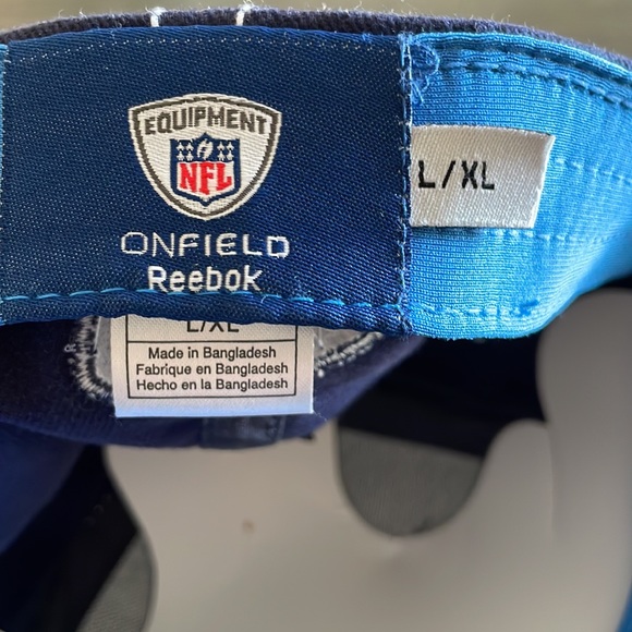 Chargers NFL Reebok on field flex fit hat, large/X-Large - Picture 6 of 6